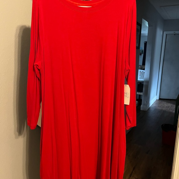 NWT red swing dres - Picture 1 of 2